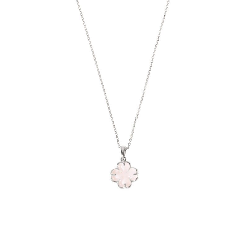 迷你鏤空幸運草項鍊